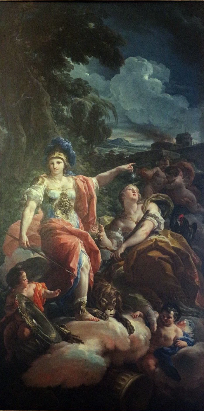 Allegoria della Fortezza e della Vigilanza - Caserta